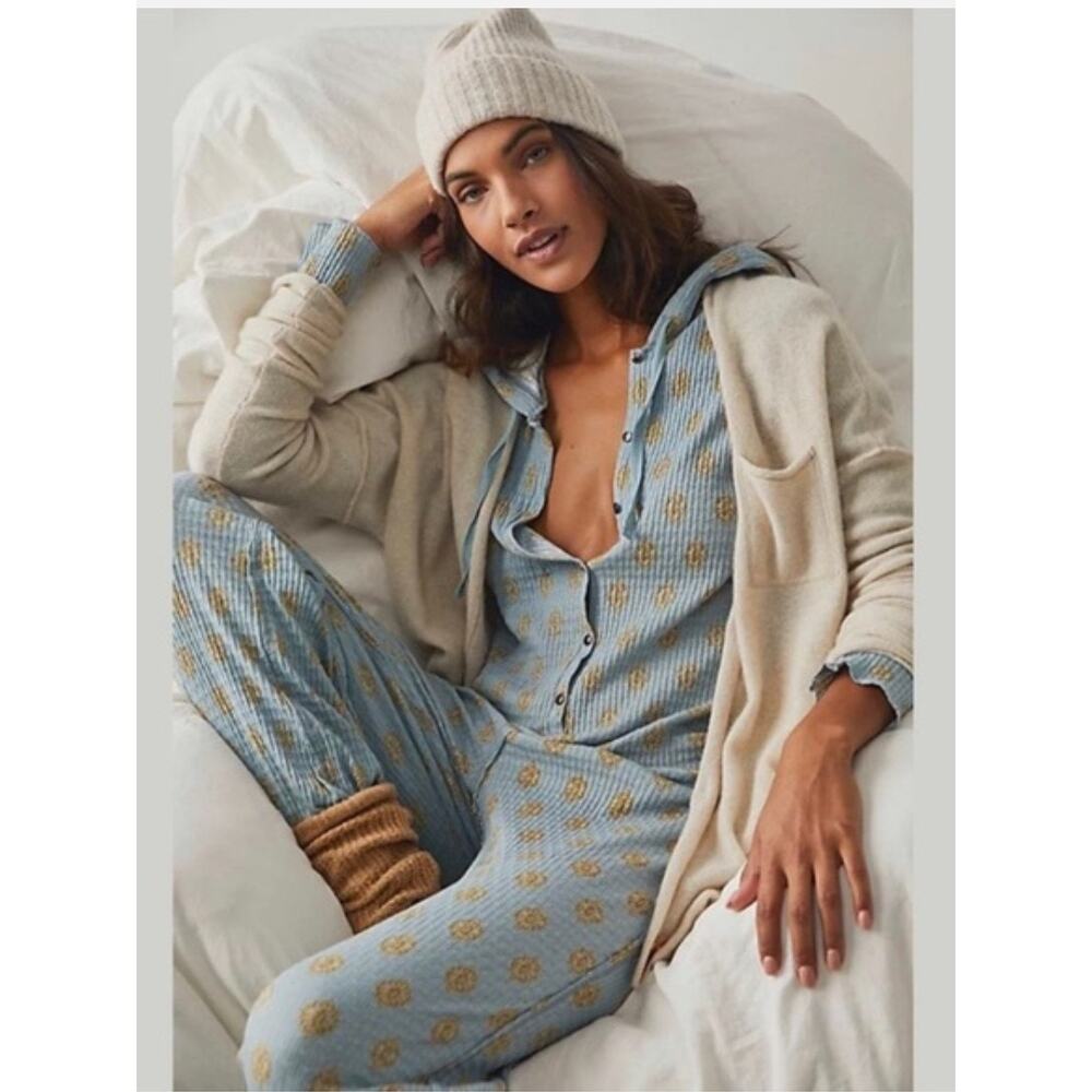 Free People Lil' Bit Lou Flare Long Johns NWT